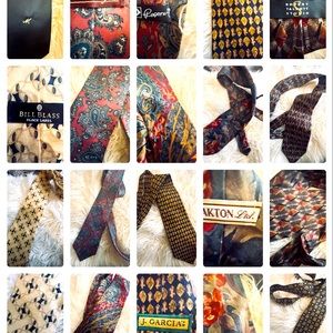 Assortment of ties